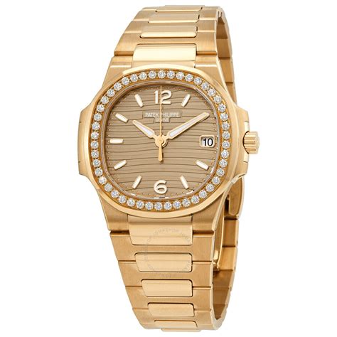 patek philippe gold watch women|patek philippe geneve gold watch.